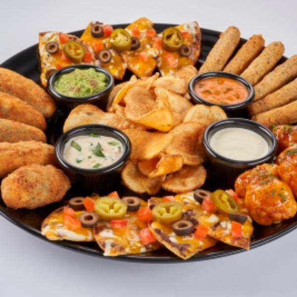 Team on Fire Platter